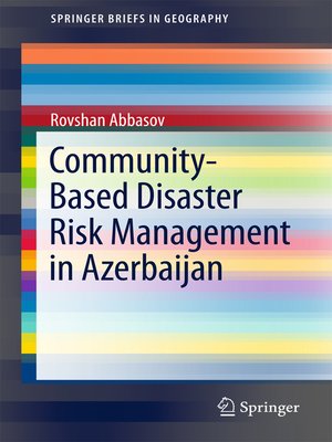cover image of Community-Based Disaster Risk Management in Azerbaijan